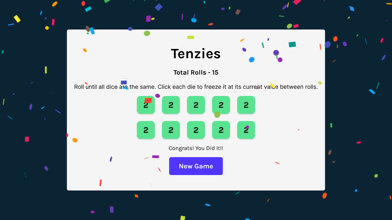 Tenzies Screenshot